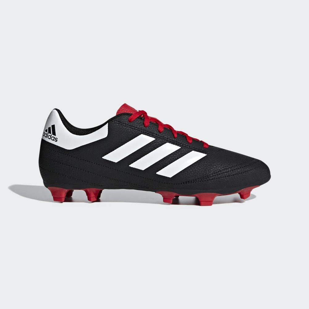 Ghete Fotbal Adidas Goletto 6 Firm Ground Dama Romania - Negrii/Albi/Rosii Inchis G26366